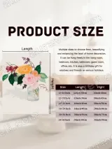 Colorful Floral Bouquet Canvas Wall Art for Living Room Bedroom Decor – view 7