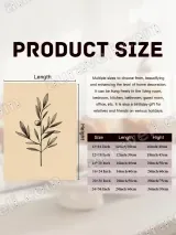 Vintage Olive Branch Canvas Wall Art for Living Room Home Decor – view 7