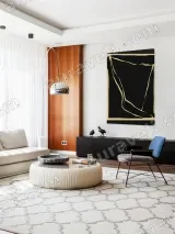 Abstract Black & Gold Canvas Wall Art for Living Room Decor – view 5