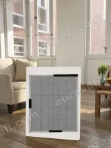Abstract Geometric Grid Canvas Wall Art for Living Room Home Decor – view 2