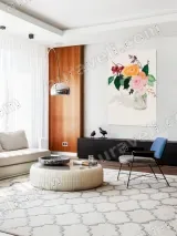 Colorful Floral Bouquet Canvas Wall Art for Living Room Bedroom Decor – view 5
