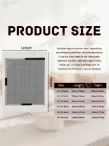 Abstract Geometric Grid Canvas Wall Art for Living Room Home Decor – view 7