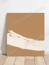 Abstract Brushstroke Canvas Wall Art for Living Room Home Decor