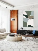 Abstract Geometric Canvas Wall Art for Living Room Bedroom Home Decor – view 5