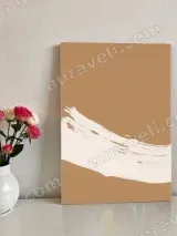 Abstract Brushstroke Canvas Wall Art for Living Room Home Decor – view 2