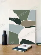 Abstract Geometric Canvas Wall Art for Living Room Bedroom Home Decor