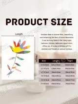 Colorful Abstract Floral Canvas Wall Art for Bedroom & Living Room Decor – view 7