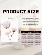 White Cotton Flower Canvas Wall Art for Living Room & Bedroom Home Decor – view 7