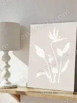 Minimalist Hummingbird & Bird of Paradise Canvas Wall Art for Home Decor – view 4