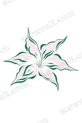Swirled Floral Canvas Wall Art for Living Room Bedroom framed modern home decor