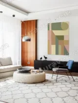 Abstract Geometric Canvas Wall Art for Living Room Bedroom Home Decor – view 5