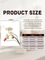 White & Pink Floral Canvas Wall Art for Living Room Bedroom Home Decor – view 7