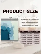 Abstract Blue Gradient Canvas Wall Art for Living Room & Bedroom Home Decor – view 7