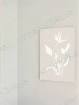 Minimalist Hummingbird & Bird of Paradise Canvas Wall Art for Home Decor – view 2