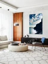 Coastal Cliff Ocean Canvas Wall Art for Living Room Bedroom Home Decor – view 5