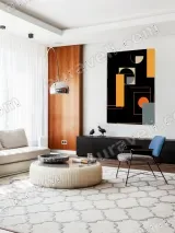 Abstract Geometric Canvas Wall Art for Living Room Bedroom Home Decor – view 5