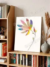Colorful Floral Wall Art for Living Room & Bedroom Home Decor – view 3