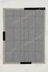 Abstract Geometric Grid Canvas Wall Art for Living Room framed modern home decor